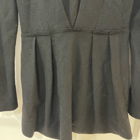 Nanette Lenore wool black military style jacket - Picture 4 of 5